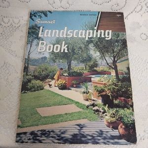 1969 Sunset Landscaping Book Midcentury Modern Landscape Planning Design